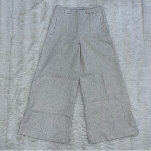 Torn by Ronny Kobo Cream Palazzo Pant